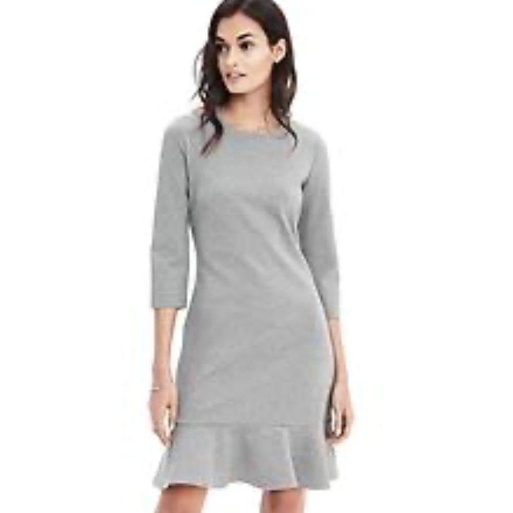 Elegant Gray Women's Dress